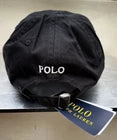 Polo Ralph Lauren Black Baseball Cap – Classic Adjustable Cotton Polo Pony Hat