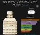 Valentino Uomo Born In Roma Ivory Eau de Toilette Spray for Men 3.4 oz / 100 ml