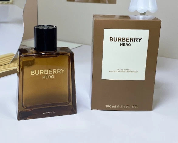 Burberry Hero Parfum for Men Eau de Parfum Spray 3.3 oz / 100 ml