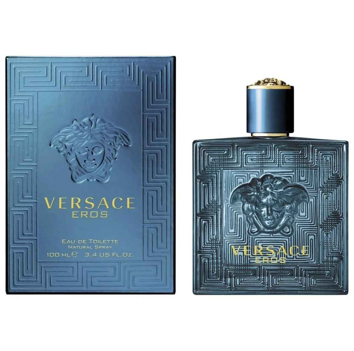 Versace Eros Eau de Toilette EDT Cologne for Men 100ml / 3.4oz
