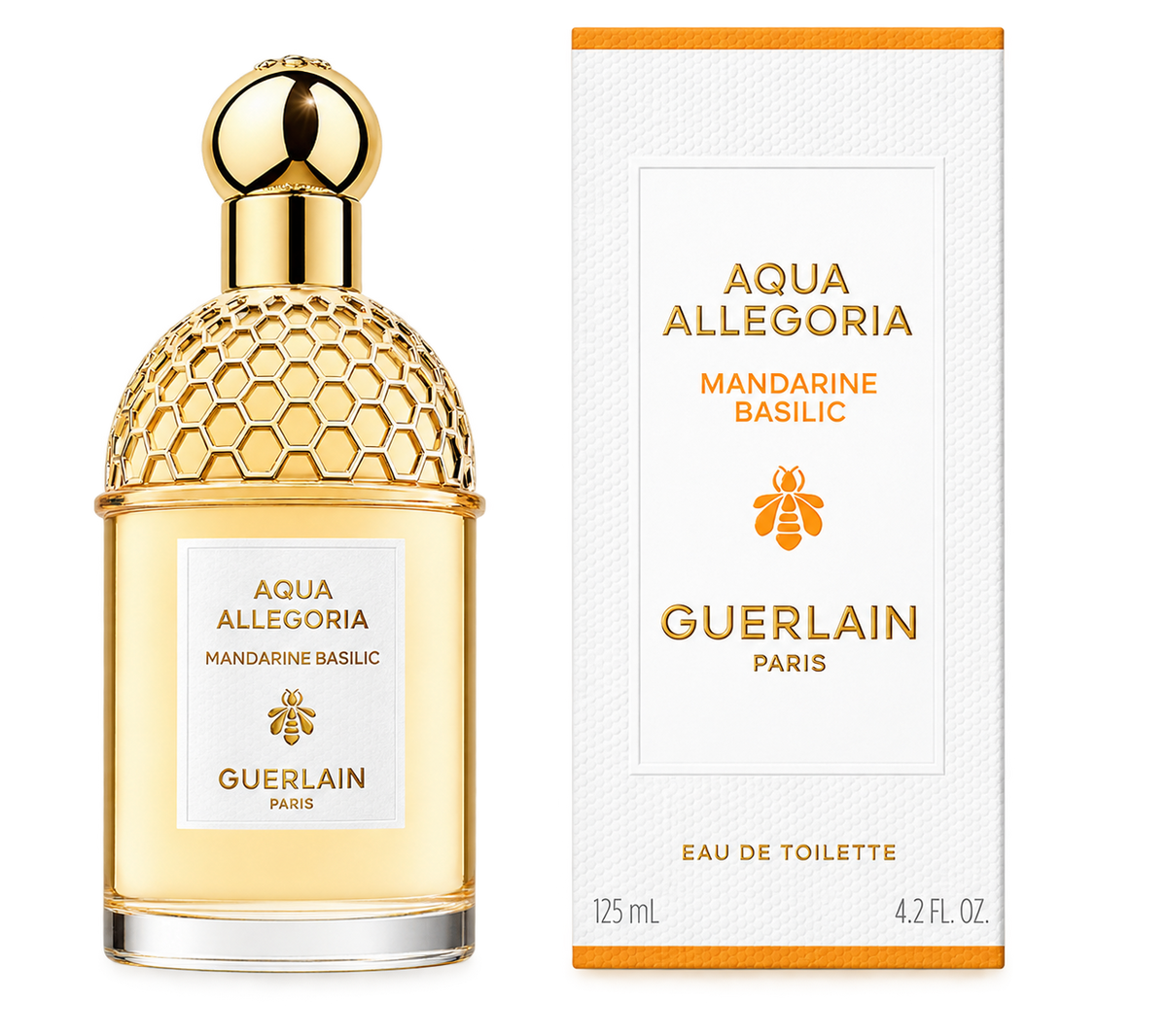 Guerlain Aqua Allegoria Mandarine Basilic Eau de Toilette Spray for Women 4.2 oz / 125 ml