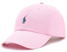 Pink Polo Ralph Lauren Big & Tall Adjustable Baseball Cap with Polo Pony – XL