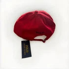 Ralph Lauren Polo Solid Red with Navy Polo Player Baseball Cap for Men