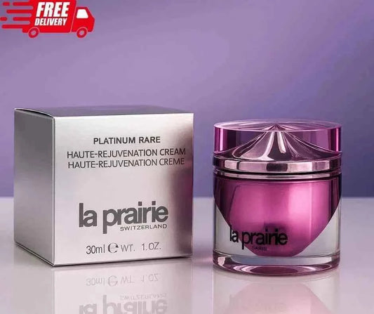 La Prairie Platinum Rare Haute-Rejuvenation Cream 30mL Luxury Anti-Aging Moisturizer New Sealed