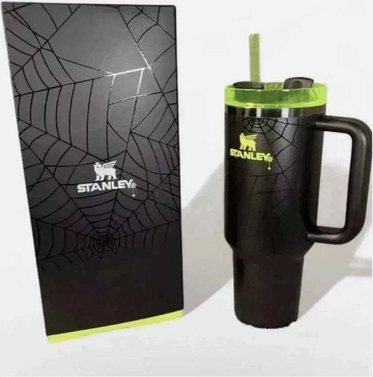 Stanley Halloween Web Glow H2.0 FlowState Tumbler 40oz Limited Edition - New Free Shipping