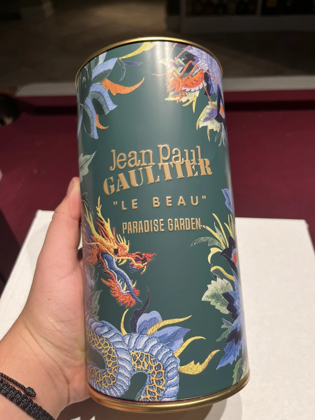 Jean Paul Gaultier Le Beau Paradise Garden Eau de Parfum for Men, 4.2 oz / 125 ml