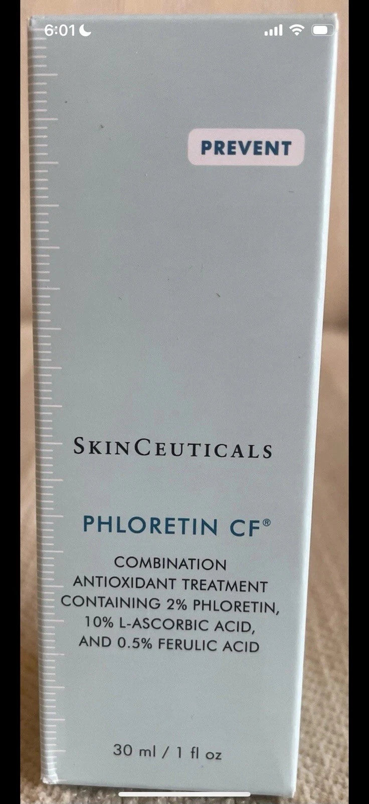 SkinCeuticals Phloretin CF Antioxidant Vitamin C Serum 30ml / 1 oz